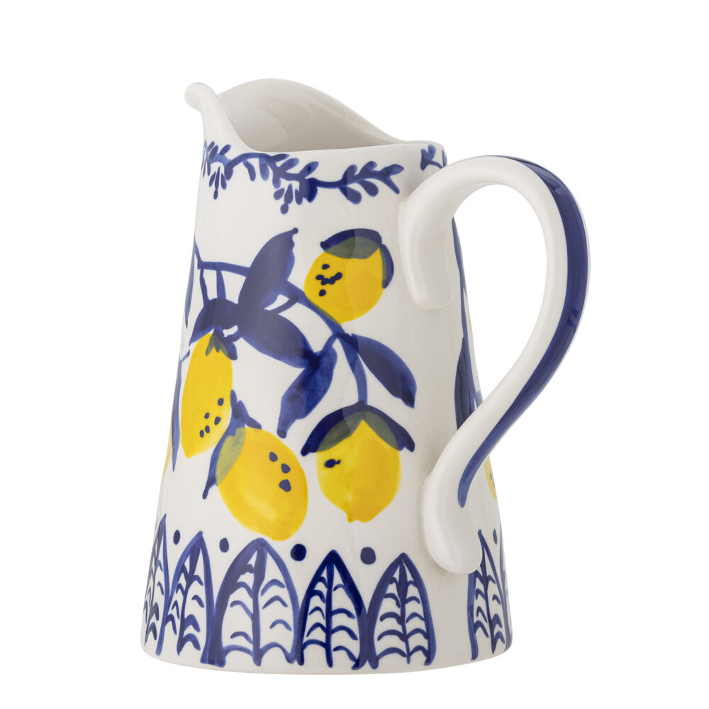 Maxima Jug, Blue, Stoneware - Image 3