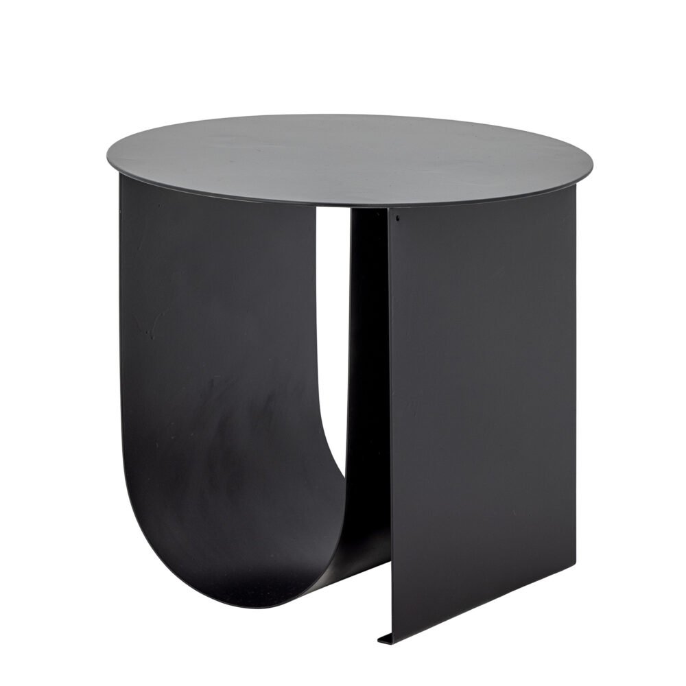 Cher Side Table, Black, Metal
