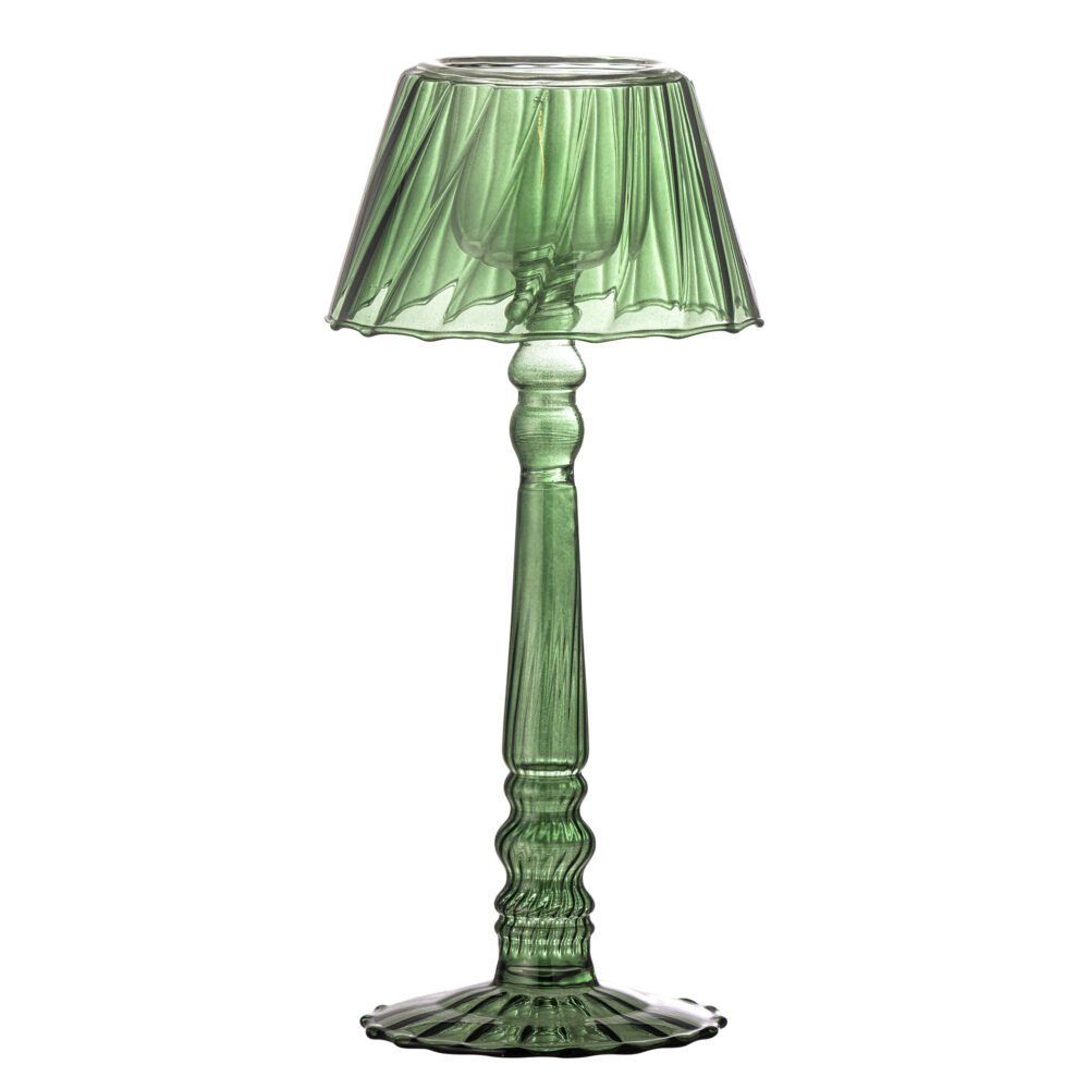 Cisco Votive, Green, Glass