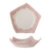 Floral Bowl, Rose, Stoneware