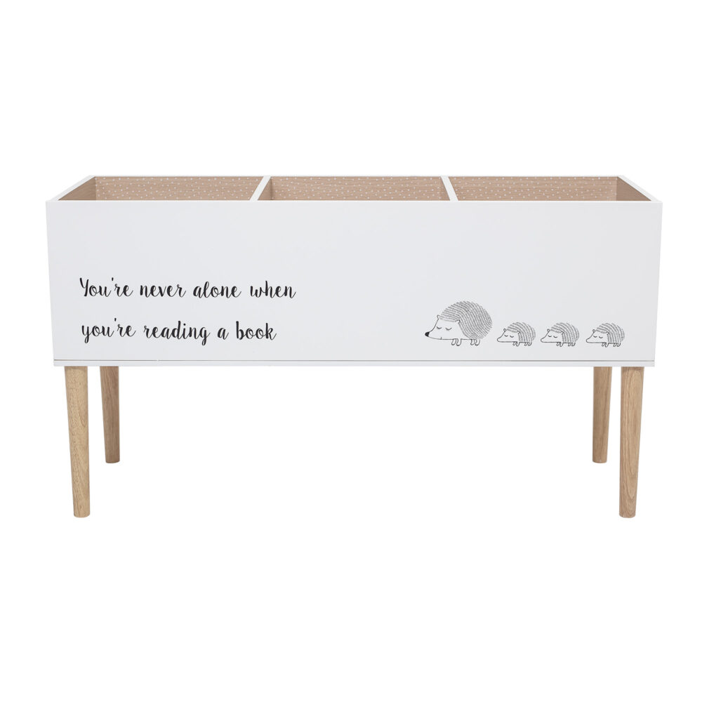 Salam Book Stand, White, MDF