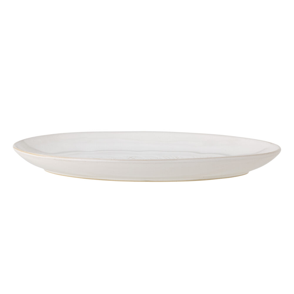 Winter Serving Plate, Nature, Stoneware - Image 3