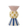 Bob Votive & Candle Holder, Rose, Stoneware