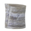 Adelle Flowerpot, Grey, Stoneware