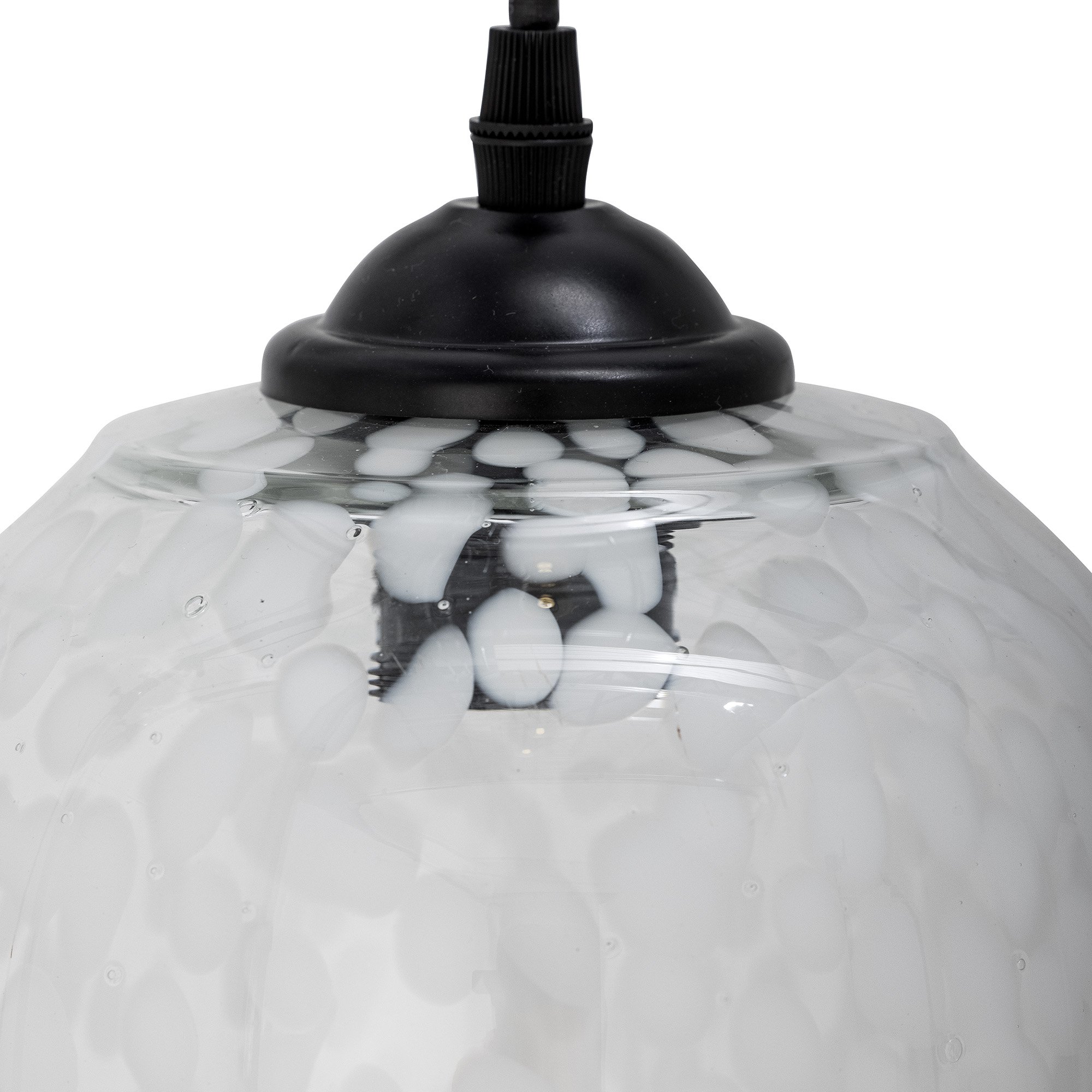 Gisele Pendant Lamp, White, Glass - Image 2
