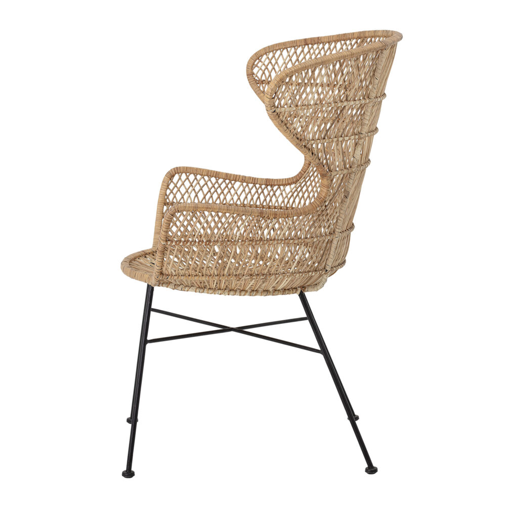 Oudon Lounge Chair, Nature, Rattan - Image 4
