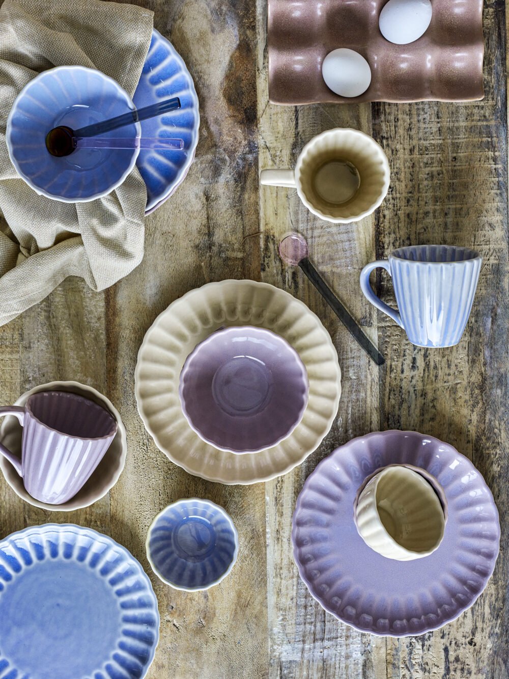 Latina Plate, Rose, Stoneware - Image 4