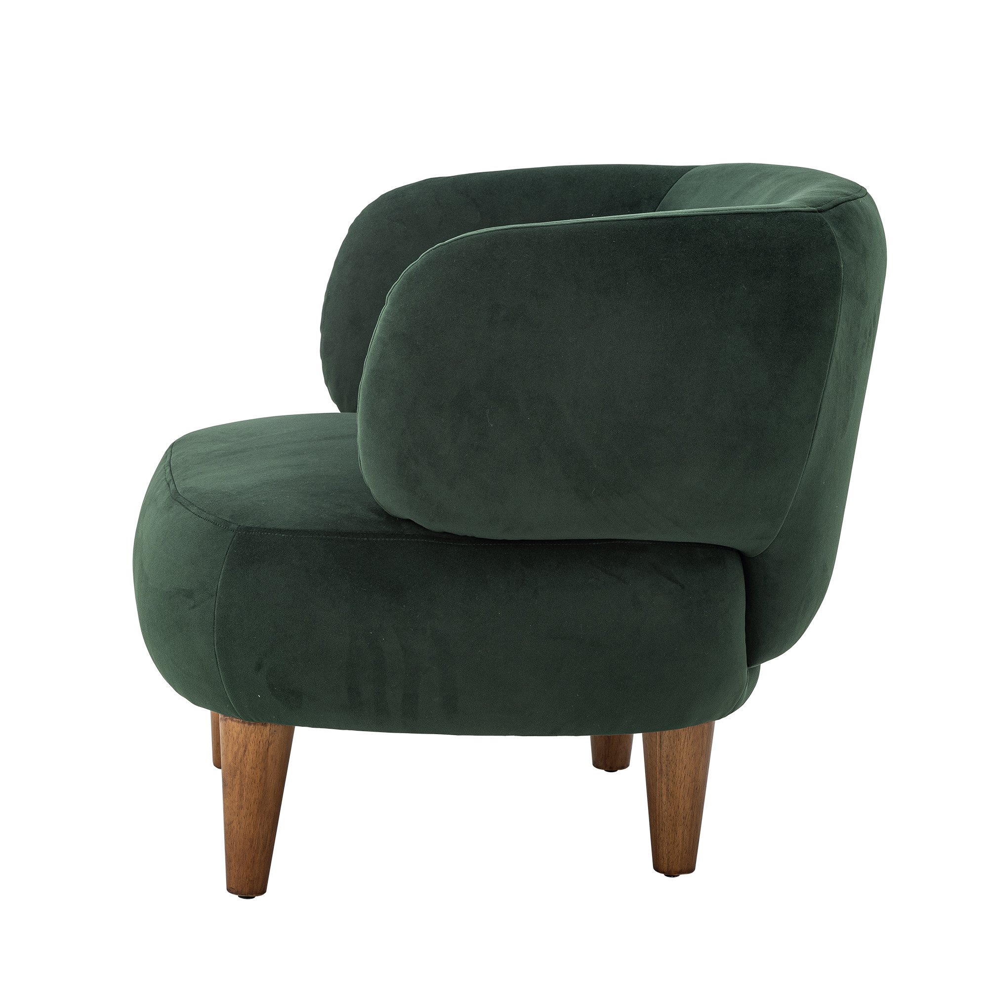 Ruperta Lounge Chair, Green, Polyester - Image 3