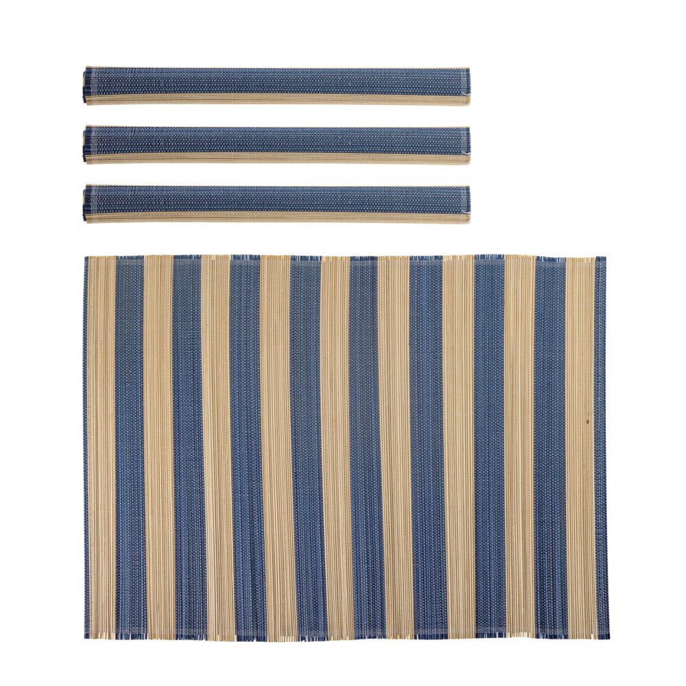 Marola Placemat, Blue, Bamboo