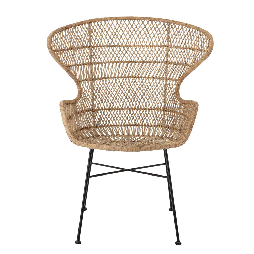 Oudon Lounge Chair, Nature, Rattan