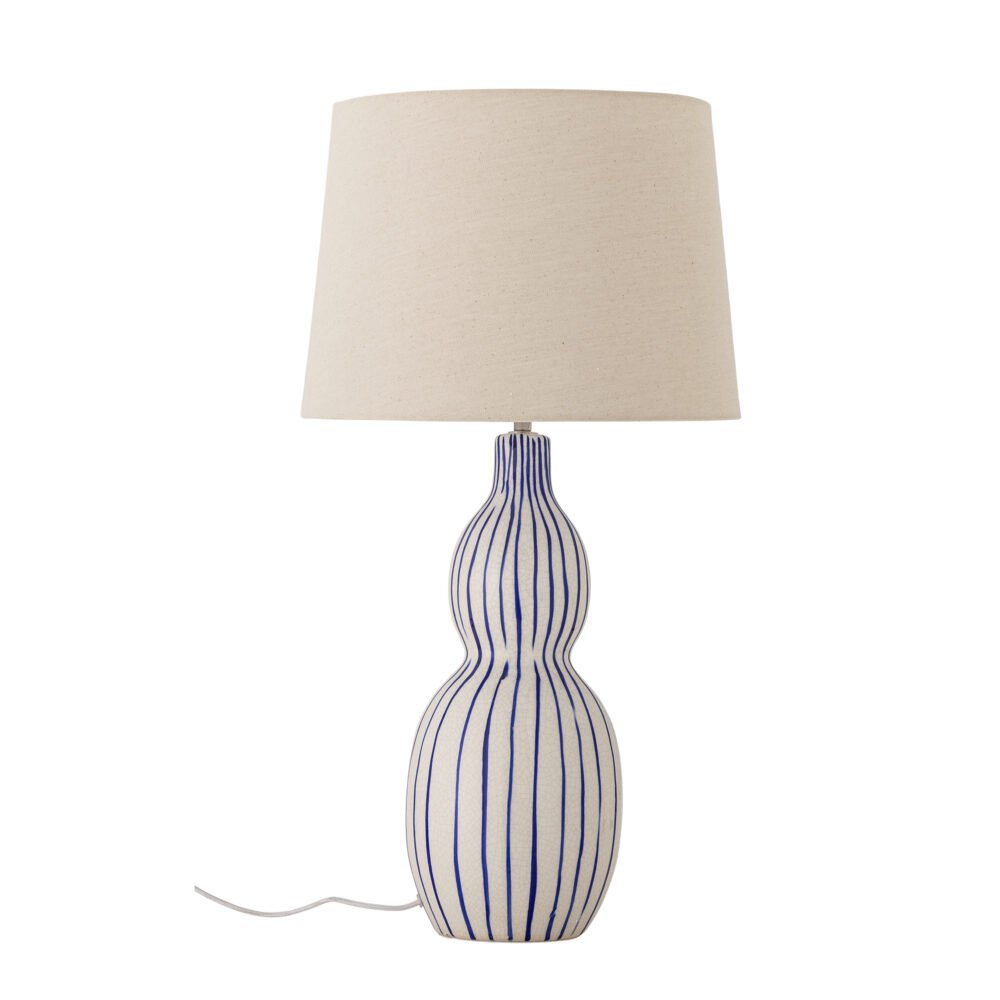 Gavisa Table lamp, Blue, Stoneware