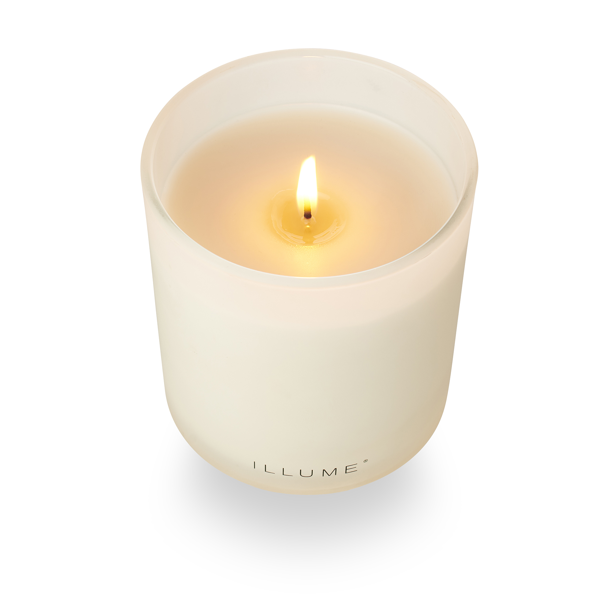 Driftwood Box Glass Candle, White, - Image 3