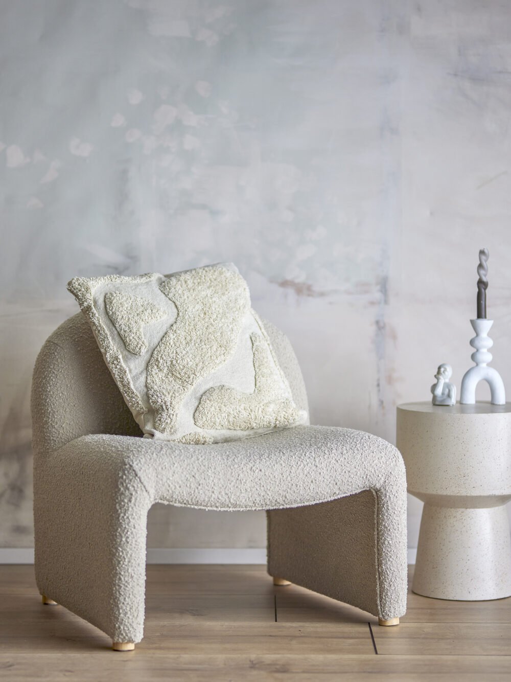 Canelli Cushion, Nature, Cotton OEKO-TEX® - Image 3