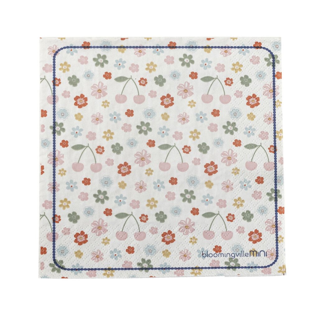 Cherry Napkin, Rose, FSC® Mix, Paper