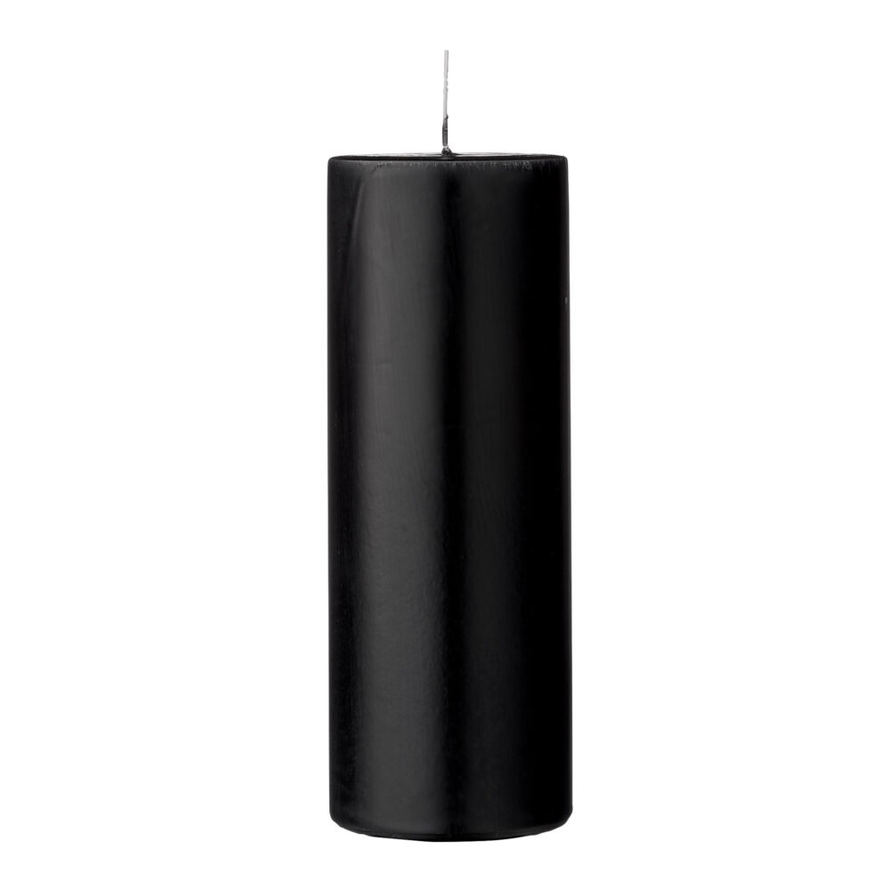 Anja Candle, Black, Paraffin