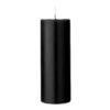 Anja Candle, Black, Paraffin
