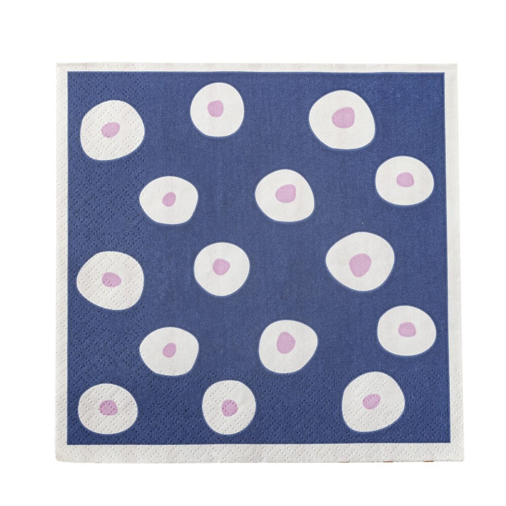 Eviaya Napkin, Blue, FSC® Mix, Paper - Image 3