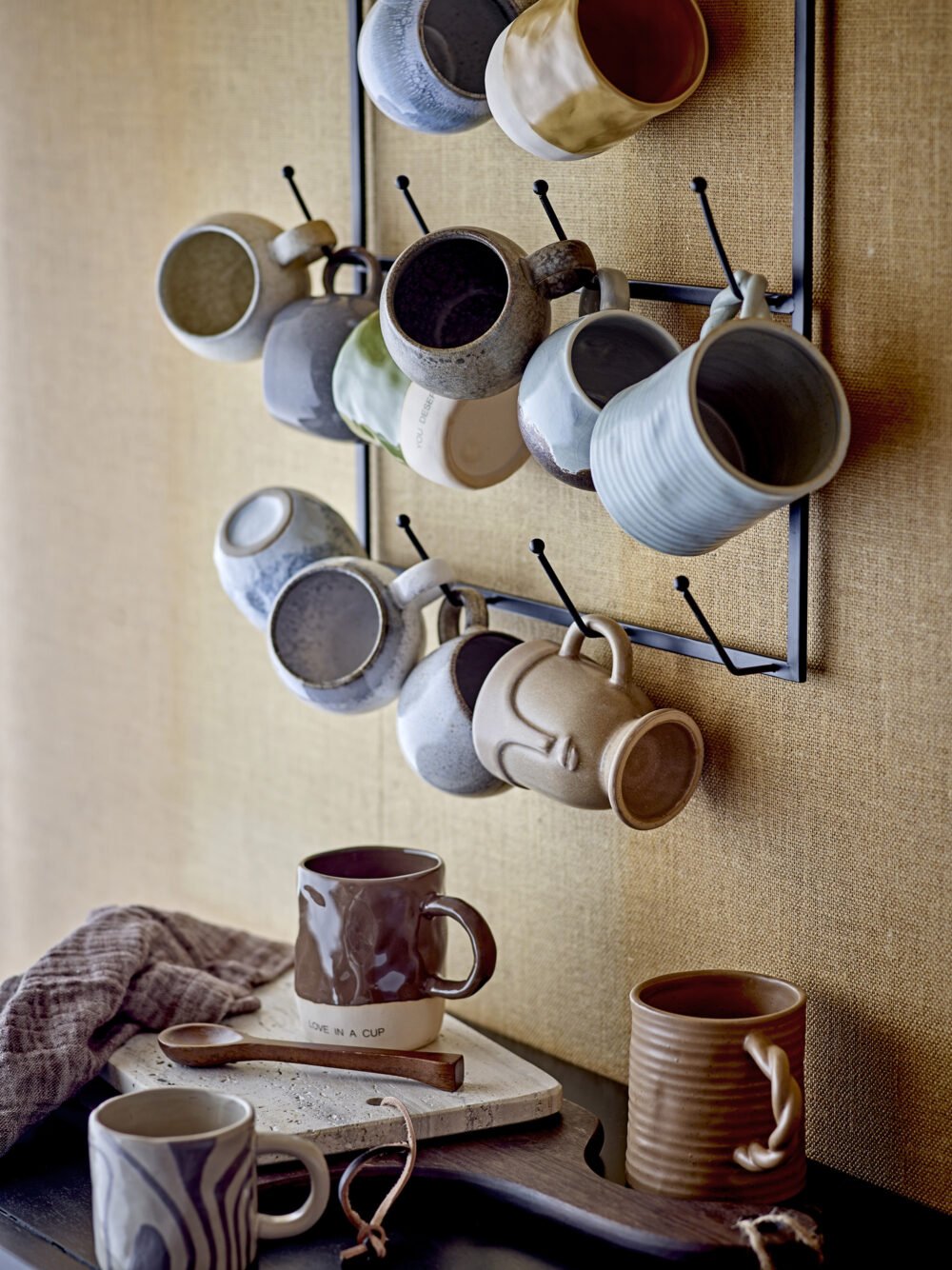 Neo Mug, Green, Stoneware - Image 3