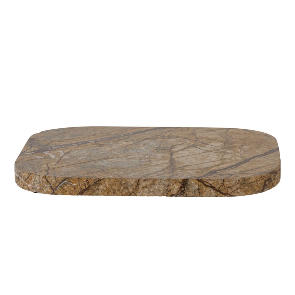 Deborah Serving Board, Brown, Marble - Image 3