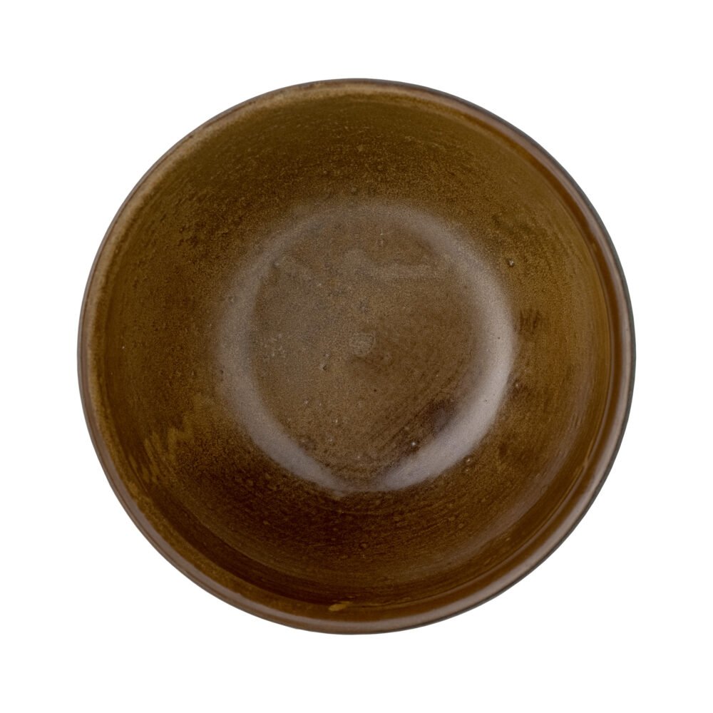 Senna Bowl, Brown, Stoneware - Image 3