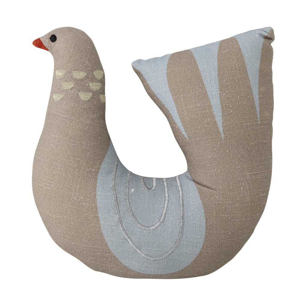 Trudy Cushion, Brown, Cotton OEKO-TEX®
