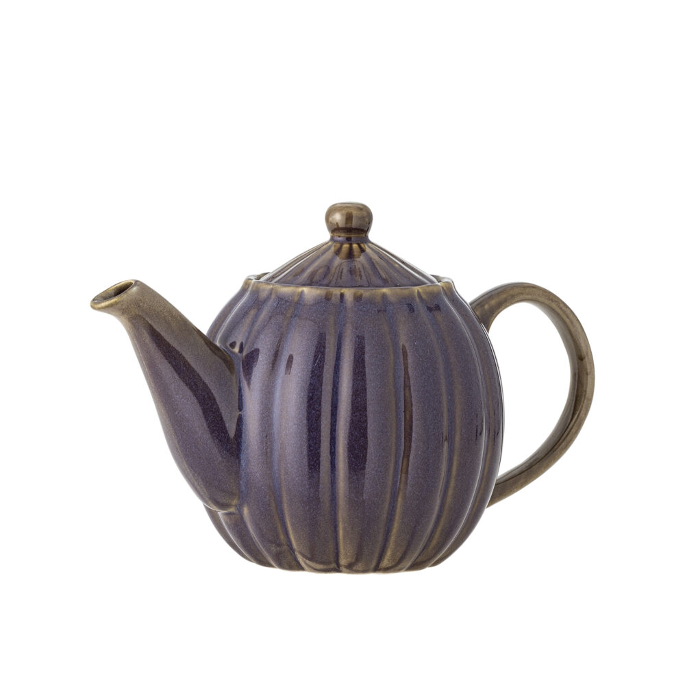 Latina Teapot, Purple, Stoneware - Image 3