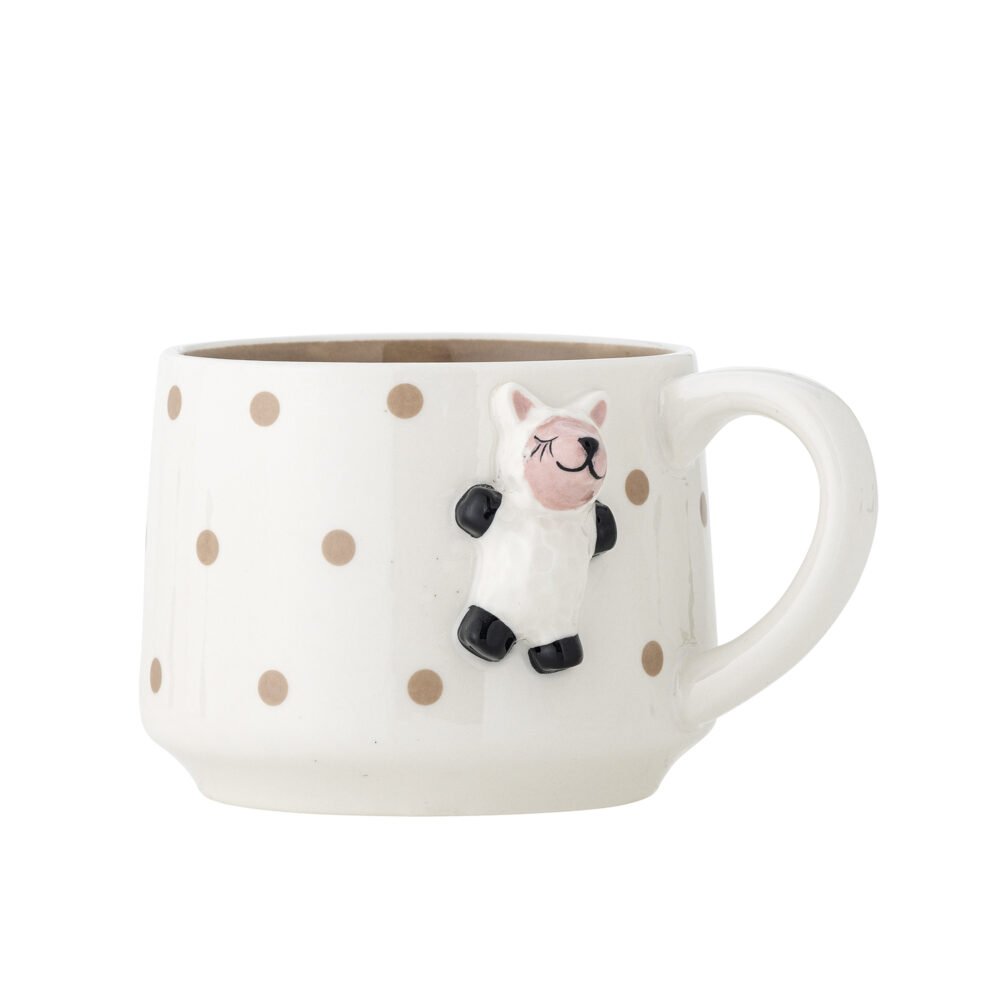 Dolly Cup, Brown, Stoneware - Image 3