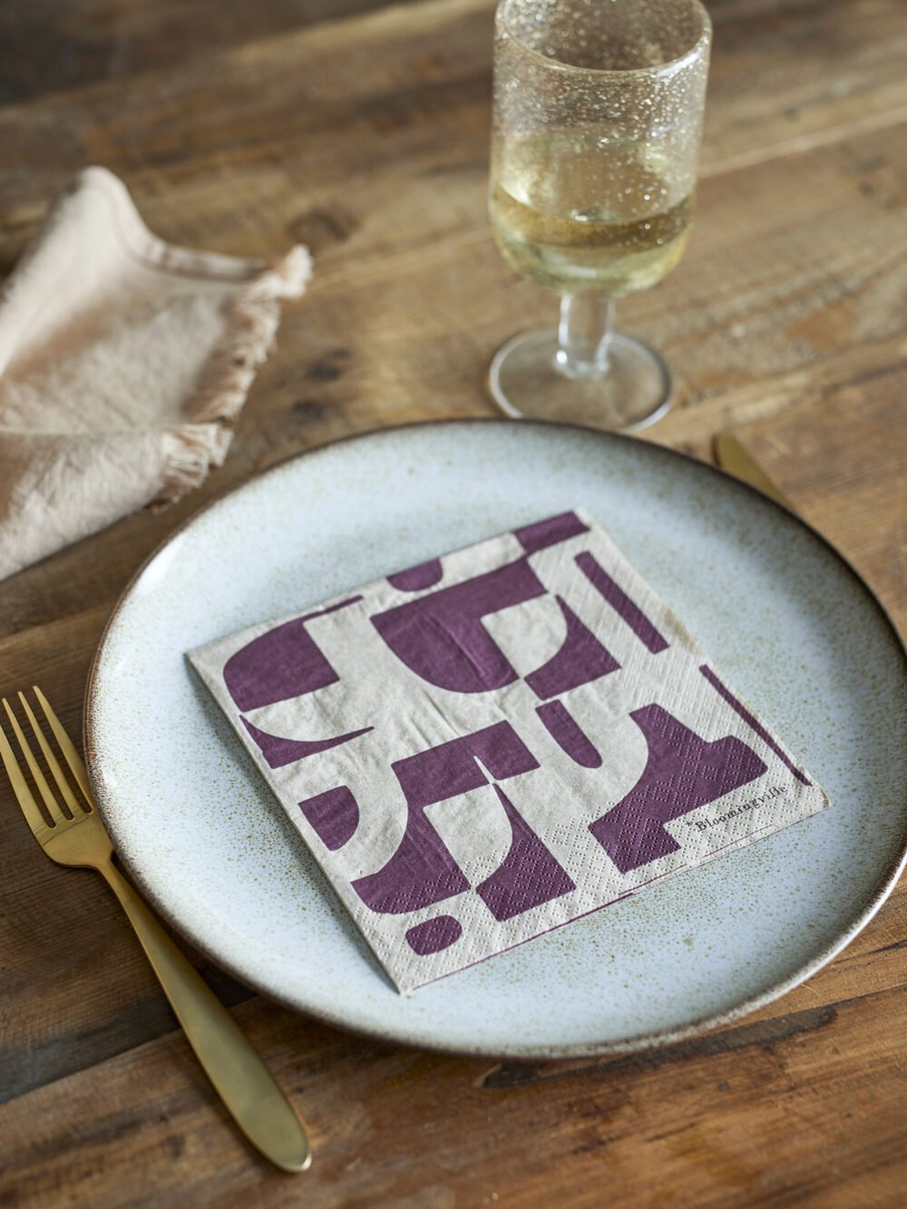 Olica Napkin, Nature, FSC® Recycled, Paper - Image 2