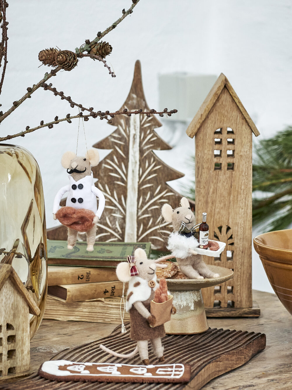Peo Ornament, Nature, Wool - Image 3