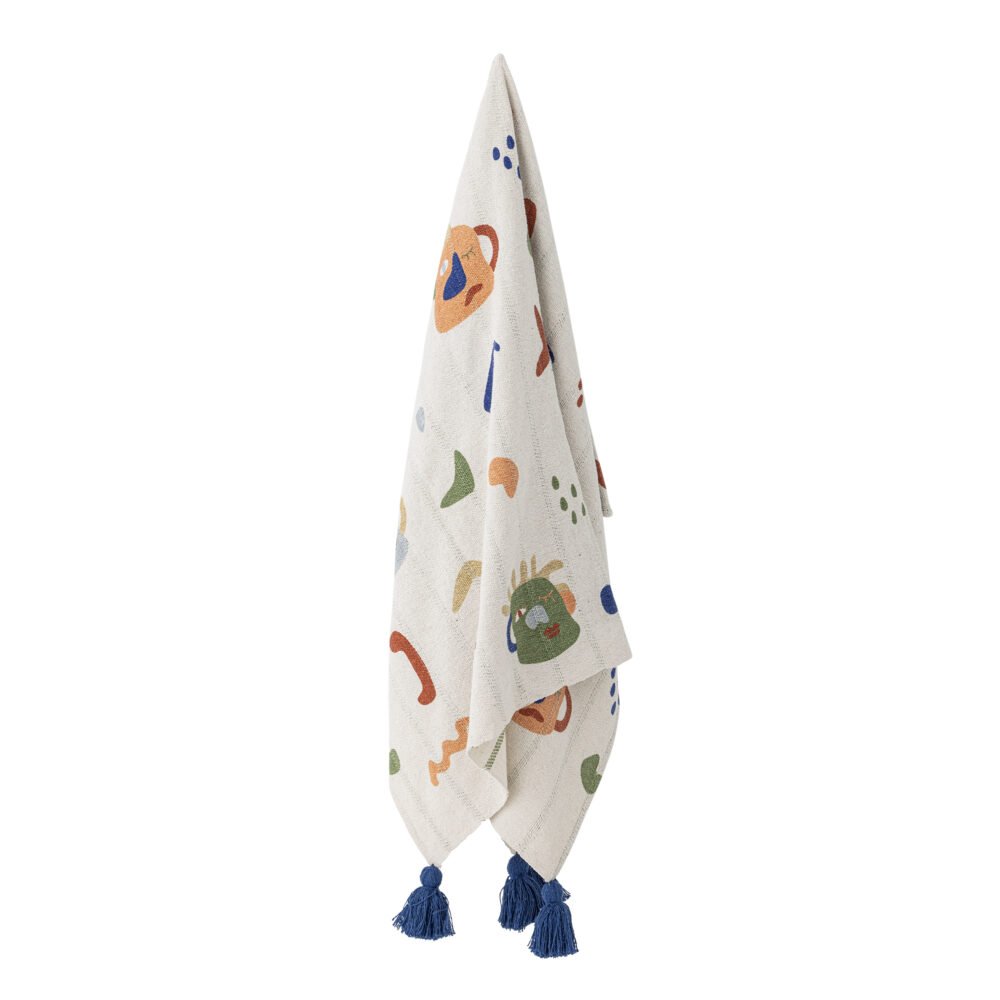 Sylvie Throw, Nature, Recycled Cotton - Image 3