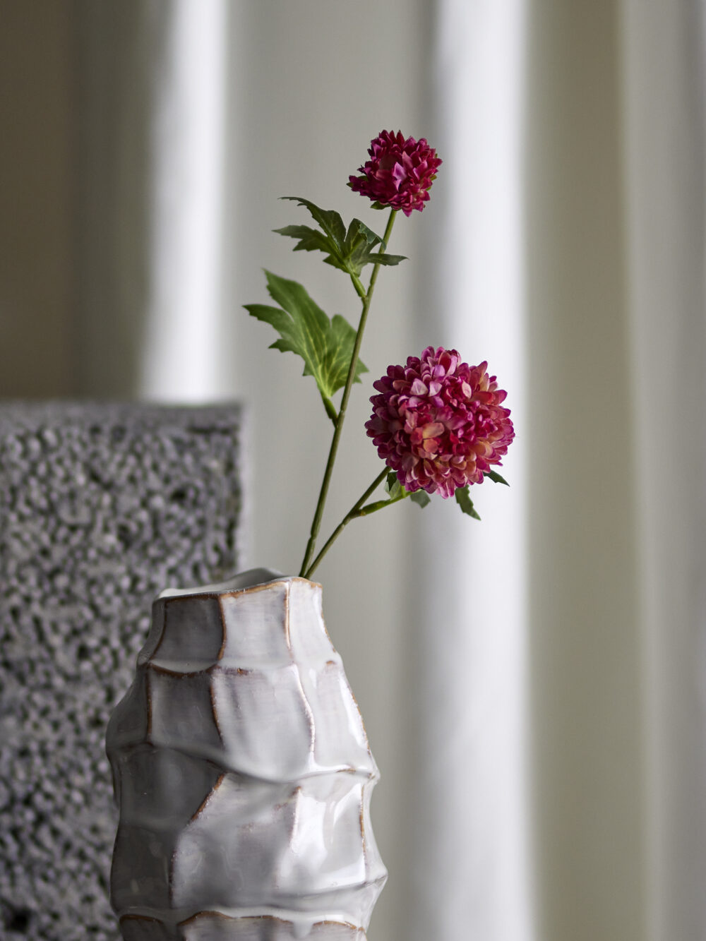 Chrysantemum Stem, Pink, Artificial Flowers - Image 3