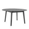 Peron Dining Table, Black, FSC® 100%, Oak