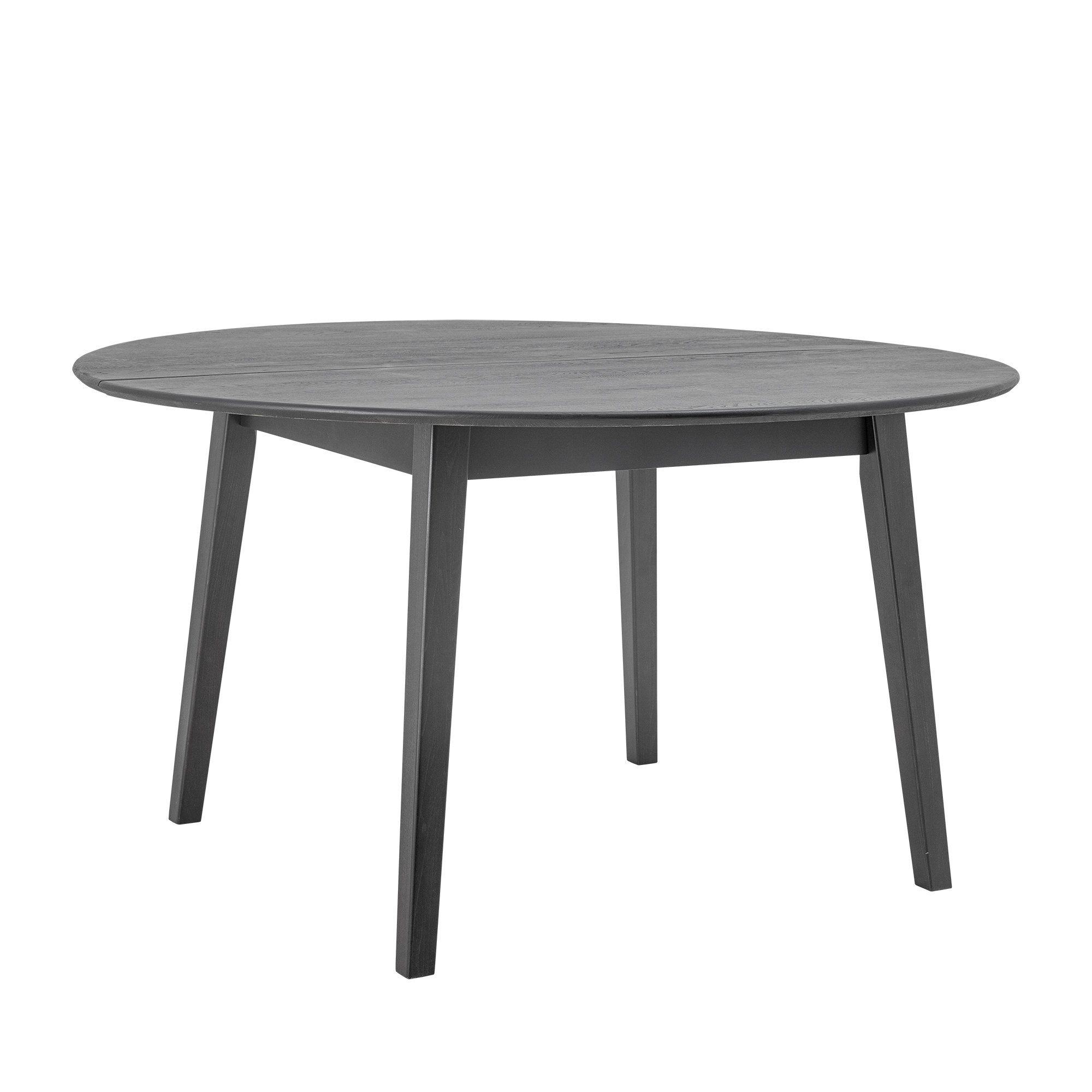 Peron Dining Table, Black, FSC® 100%, Oak