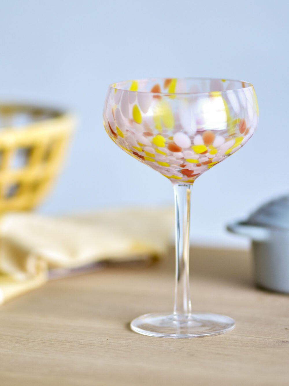 Lilya Cocktail Glass, Rose, Glass - Image 3