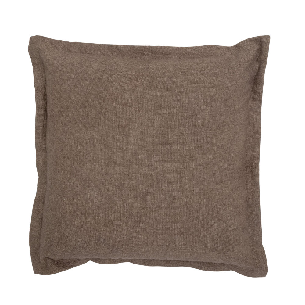 Maisa Cushion, Brown, Cotton