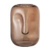 Amida Vase, Brown, Glass