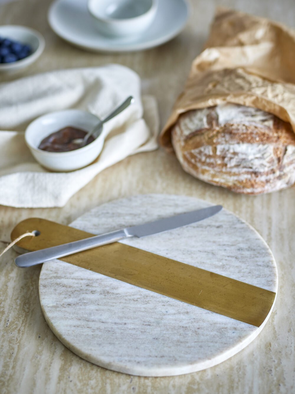Villette Cutting Board, Nature, Marble - Image 5