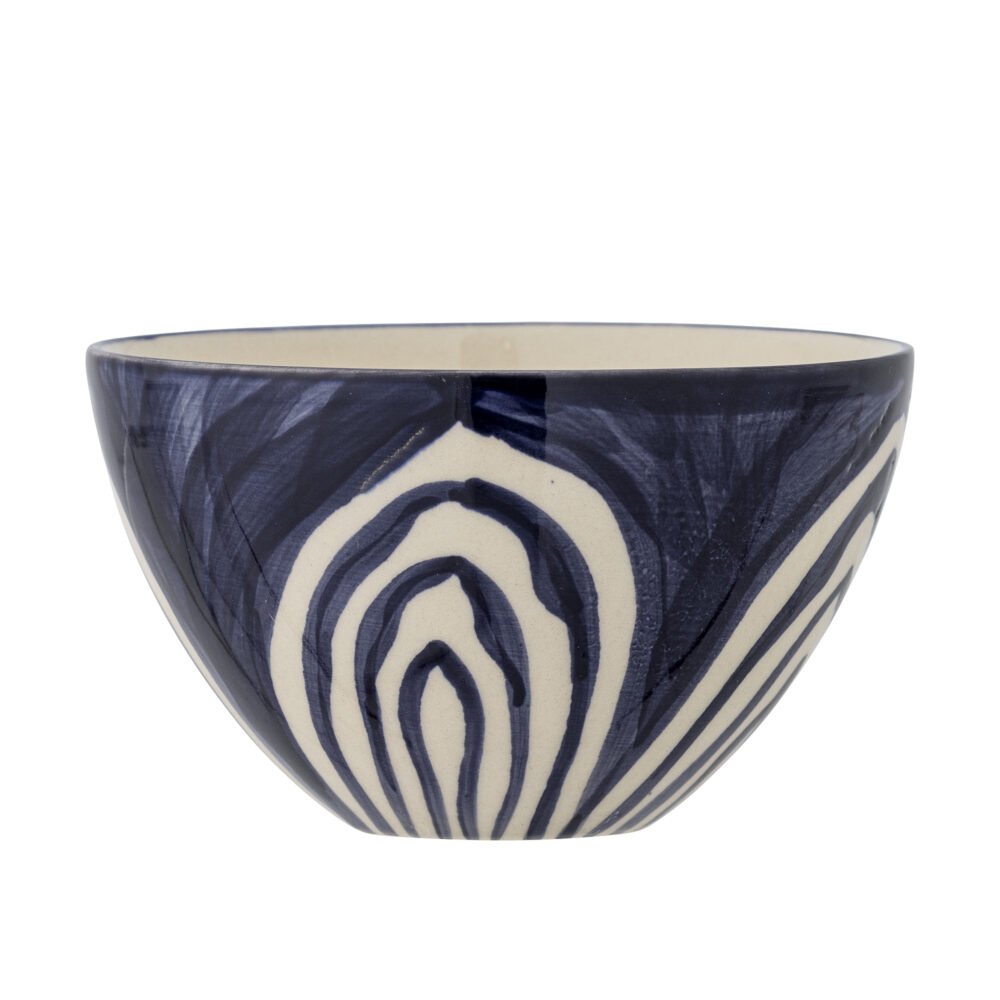 Shama Bowl, Blue, Stoneware