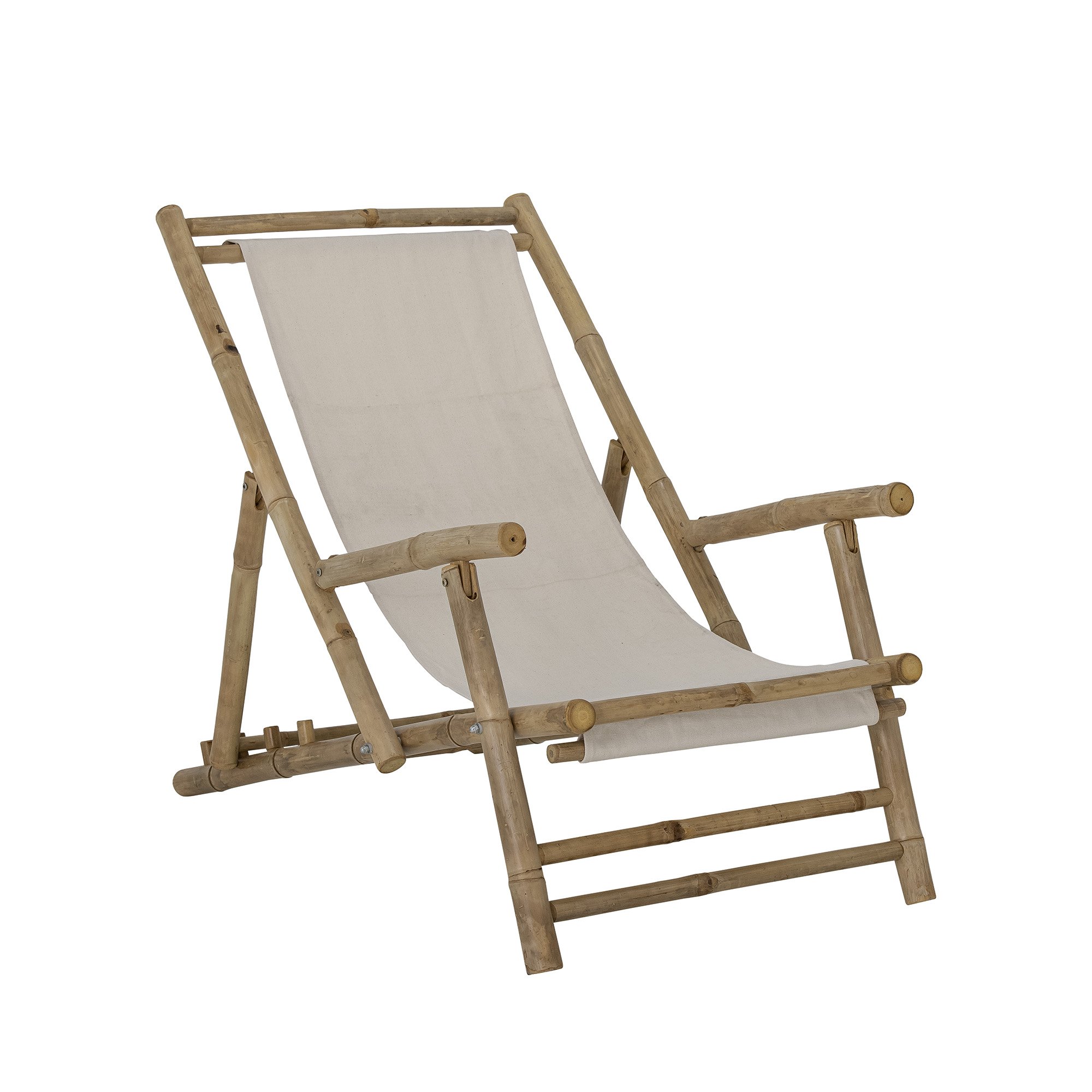 Korfu Deck Chair, Nature, Bamboo - Image 3