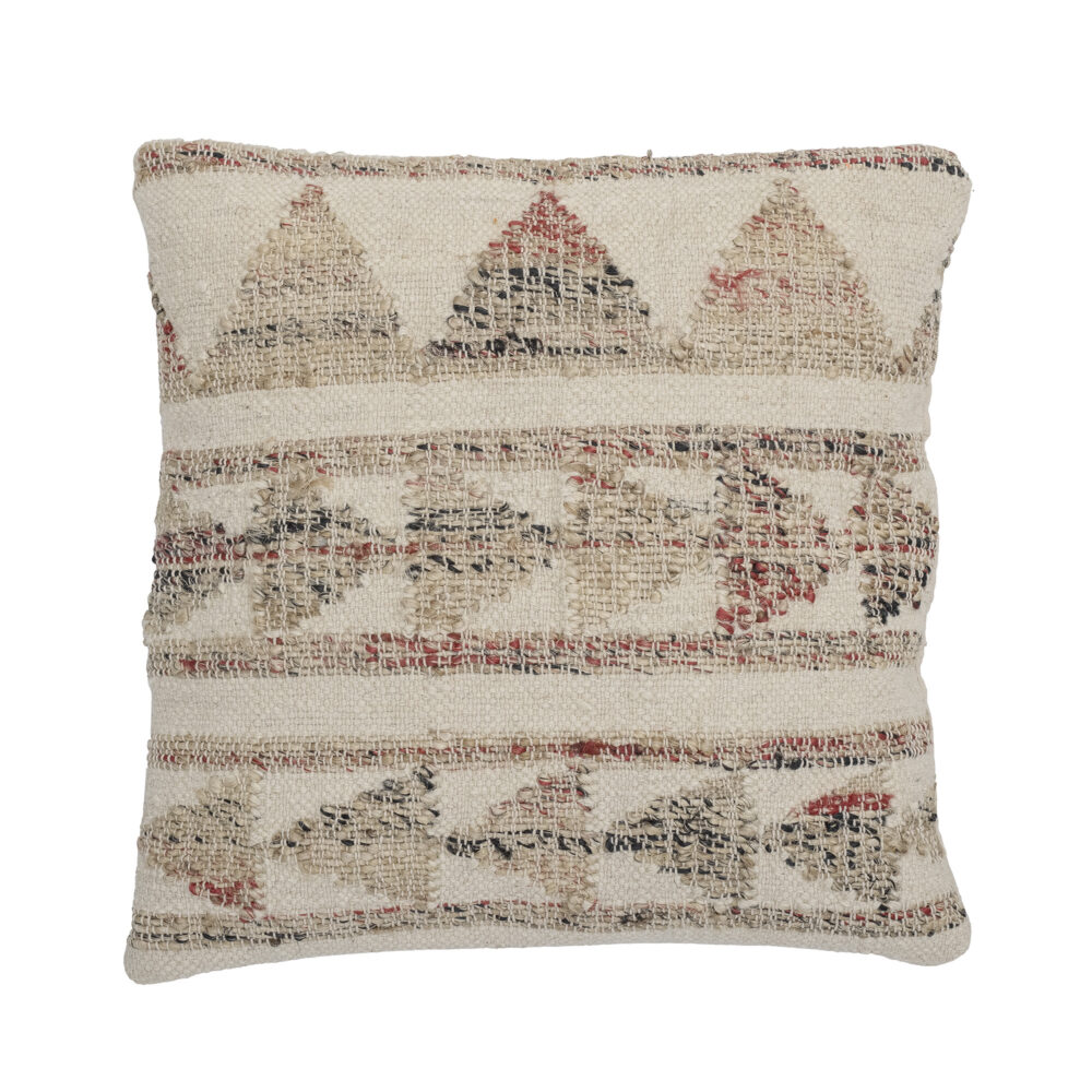 Nona Cushion, Nature, Cotton