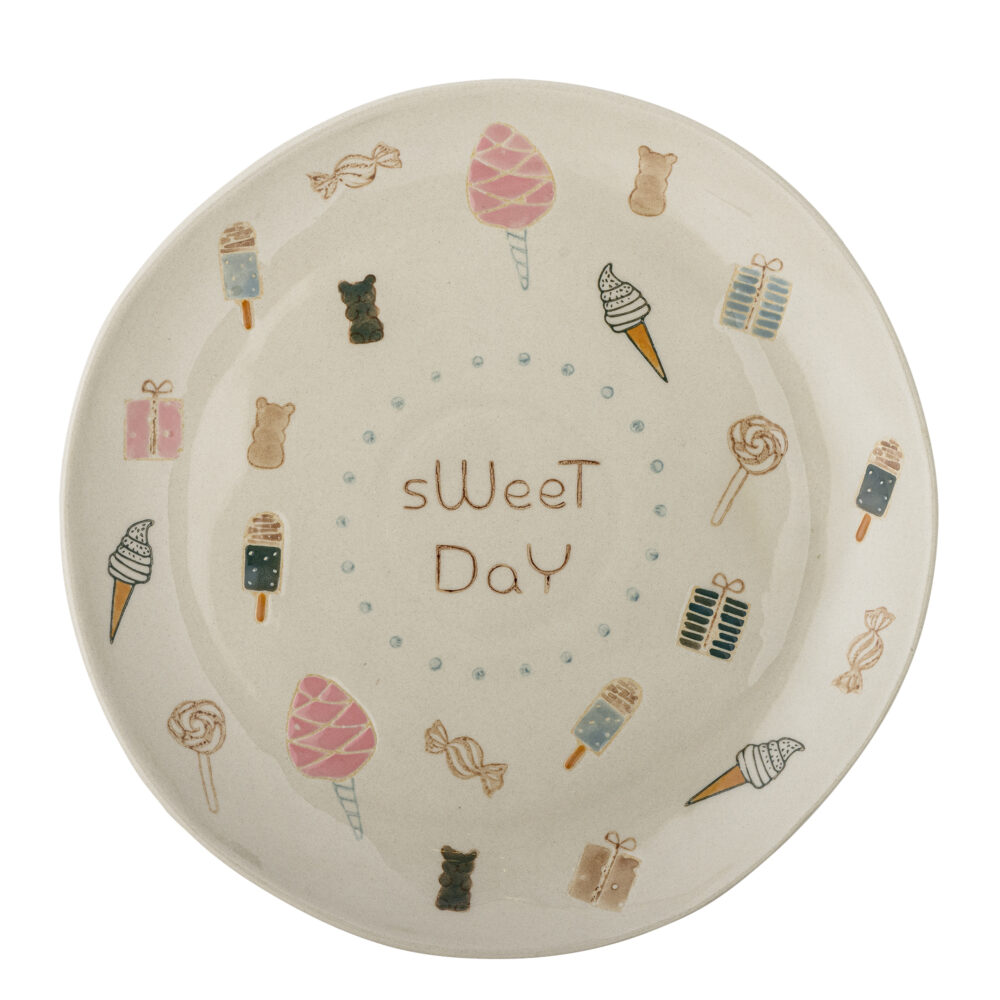 Sweets Plate, Nature, Stoneware - Image 3