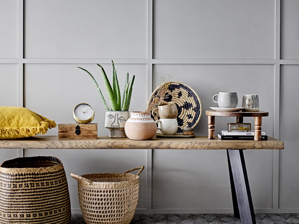 Heddy Basket, Black, Seagrass - Image 3