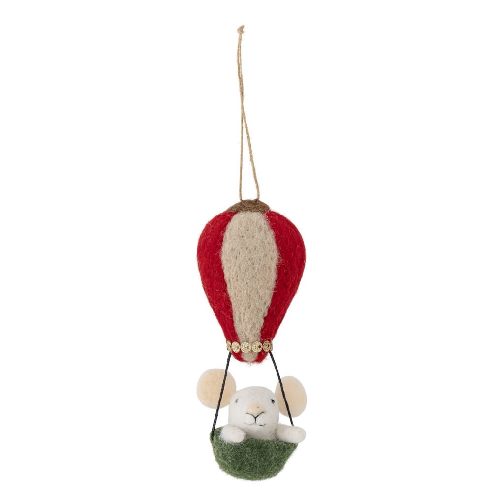 Peo Ornament, Green, Wool