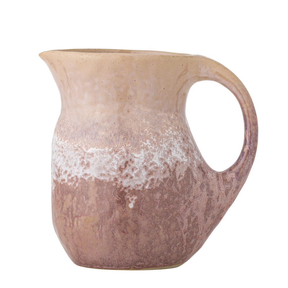 Darlene Jug, Rose, Stoneware