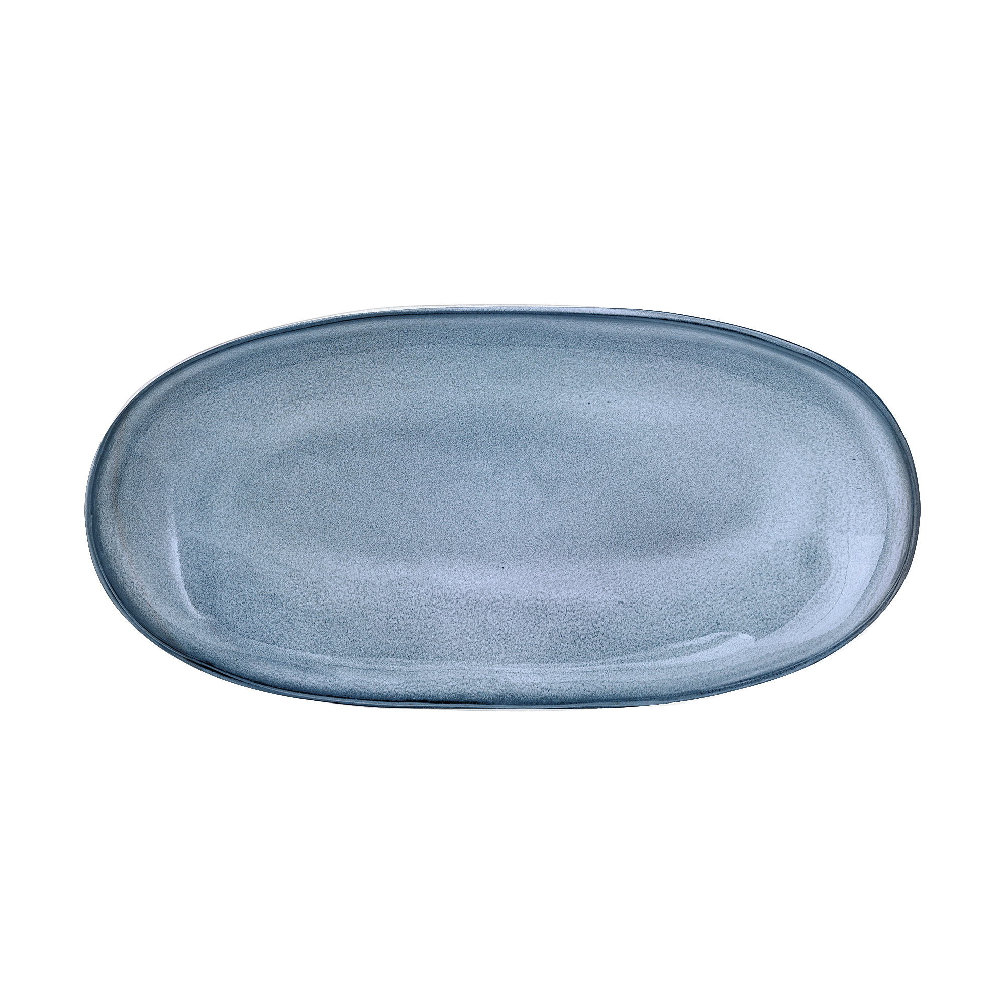 Sandrine Serving Plate, Blue, Stoneware - Image 2