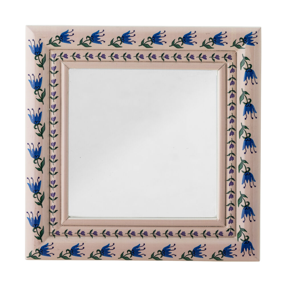 Badia Wall Mirror, Rose, Pine