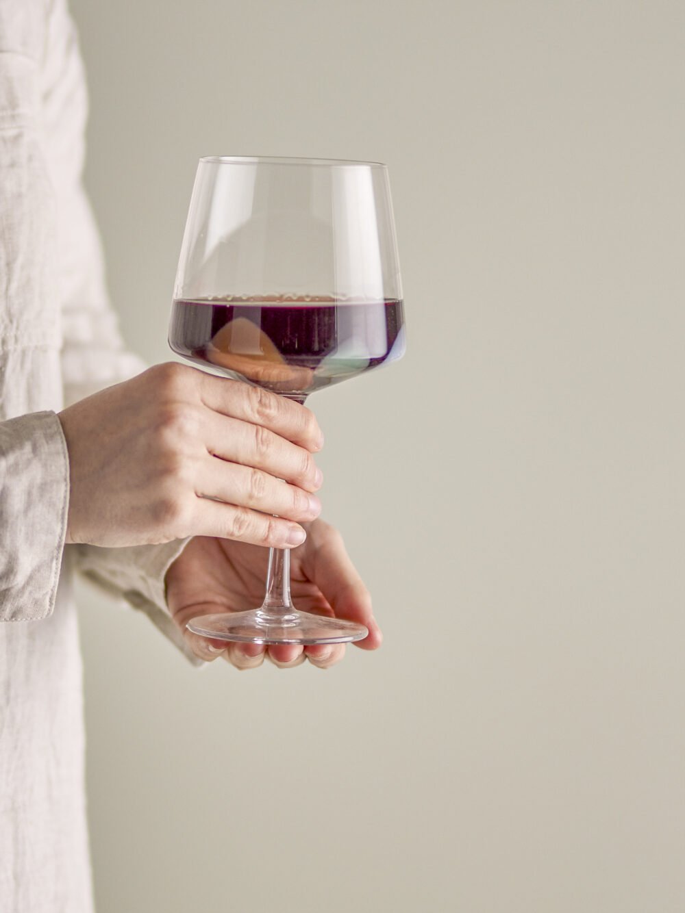 Gildor Wine Glass, Brown, Glass - Image 2