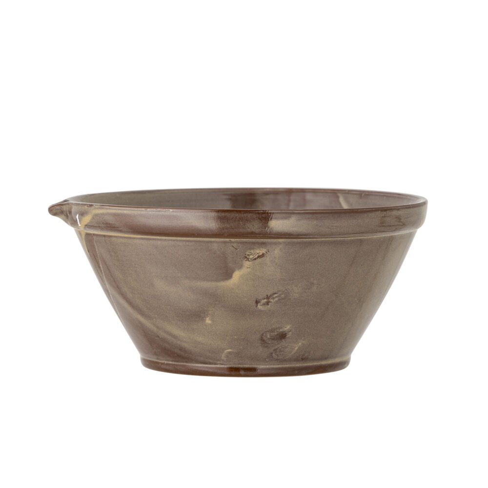 Lani Baking Bowl, Brown, Stoneware - Image 4