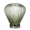 Reeve Vase, Green, Glass