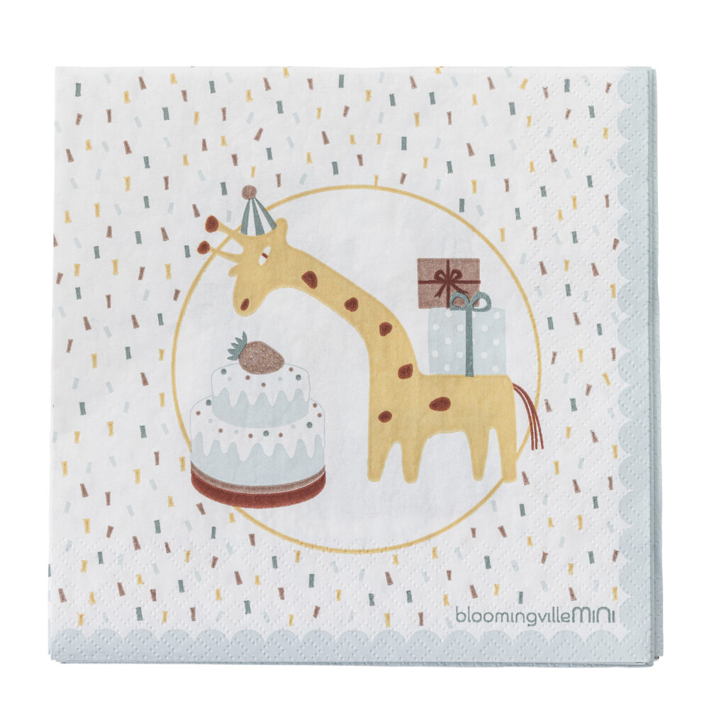 Celebrate Napkin, Blue, FSC® Mix, Paper